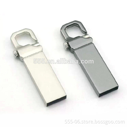 Mini metal lock USB drive, business cheap metal keychain USb flash drive